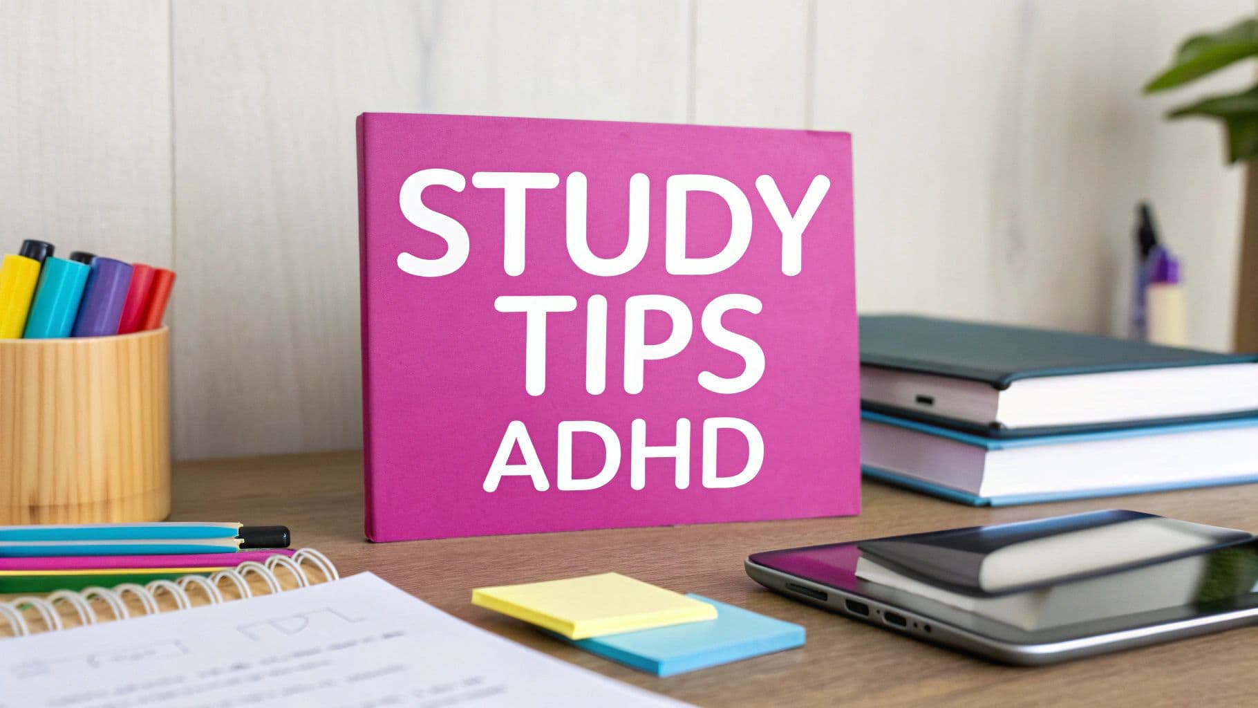 Proven Study Tips for ADHD: A Complete Guide to Better Learning