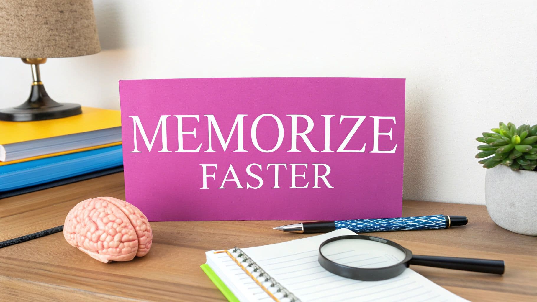 How to Memorize Faster: Science-Backed Methods That Actually Work